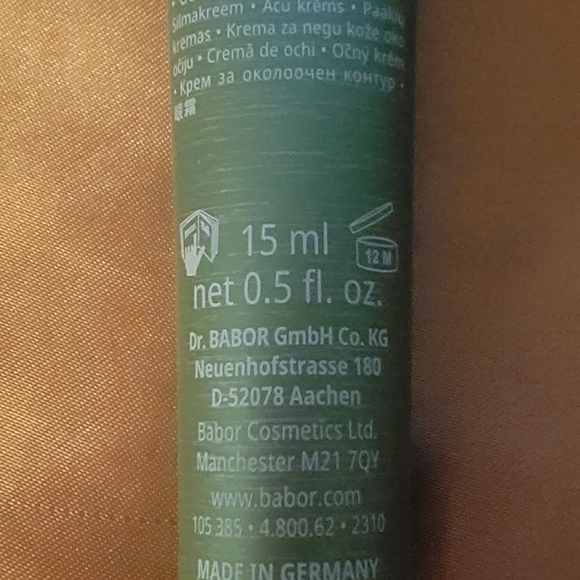 NIB Doctor Babor CleanFormance Awakening Eye Cream - Picture 5 of 5